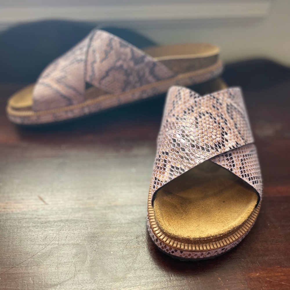 Free People Size 8.5 Sidelines Footbed Sandal